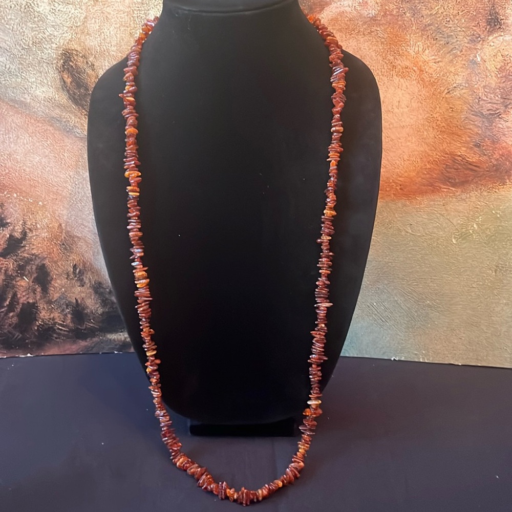 AMBER Strand Warm Rich Color Healing Vintage #2